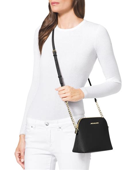 michael kors large dome crossbody black sale|Michael Kors cindy dome crossbody.